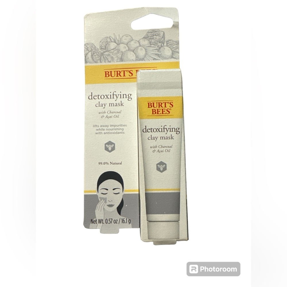 Burt’s Bees Detoxifying Clay Mask NWT